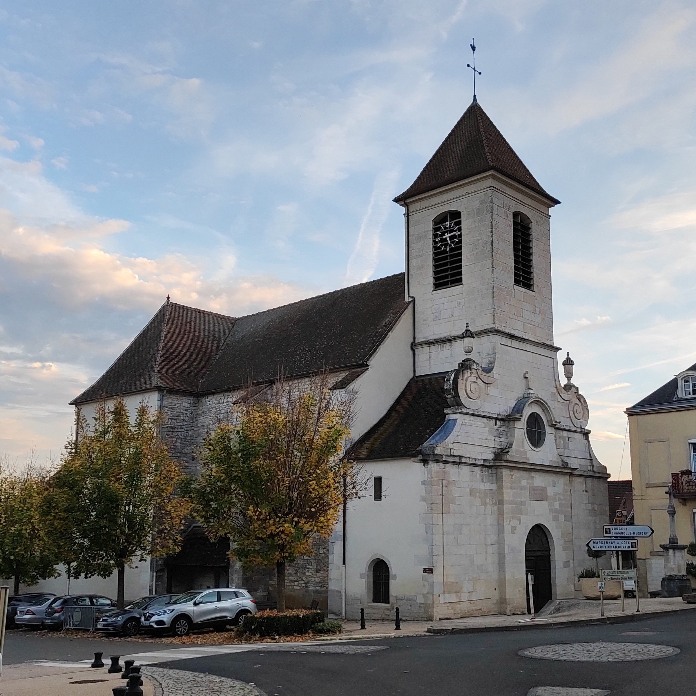 The Église de la Nativité in Morey-Saint-Denis